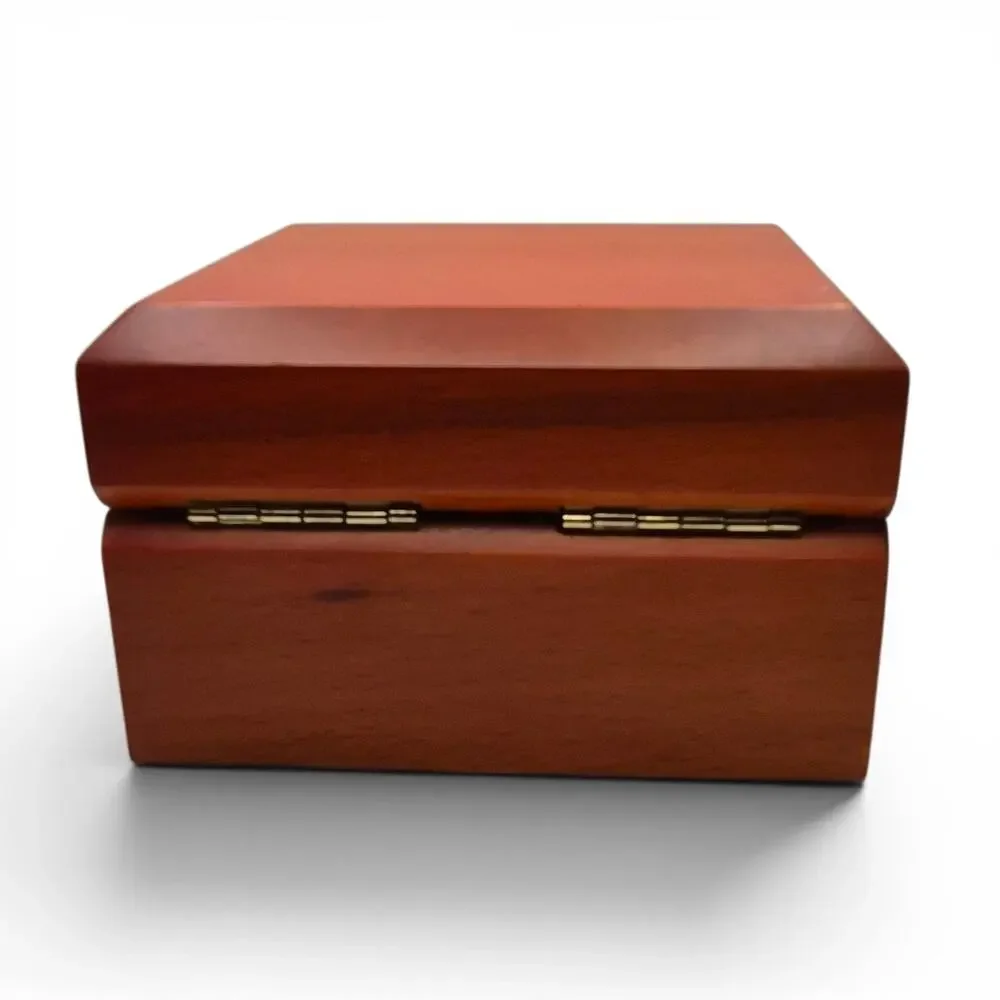 Wood Jewelry Presentation Box Set Ring Box Matching Display Case